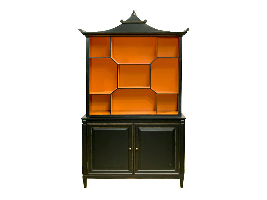 Black Pagoda Cabinet