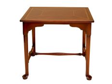 Mahogany Queen Anne Reading Table