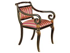 Regency Painted Armchair