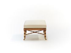 Bamboo Ottoman