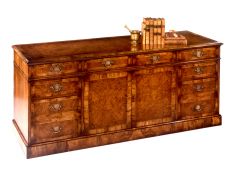 Burl Walnut Executive Crendenza
