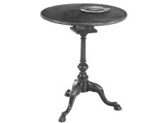 Hoofed Tripod Table