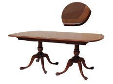 Queen Anne Mahogany Dining Table