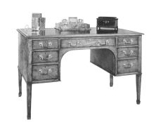 Sheraton Fruitwood Writing Table