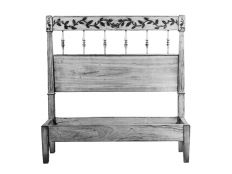 Sheraton Raised Leaf Headboard